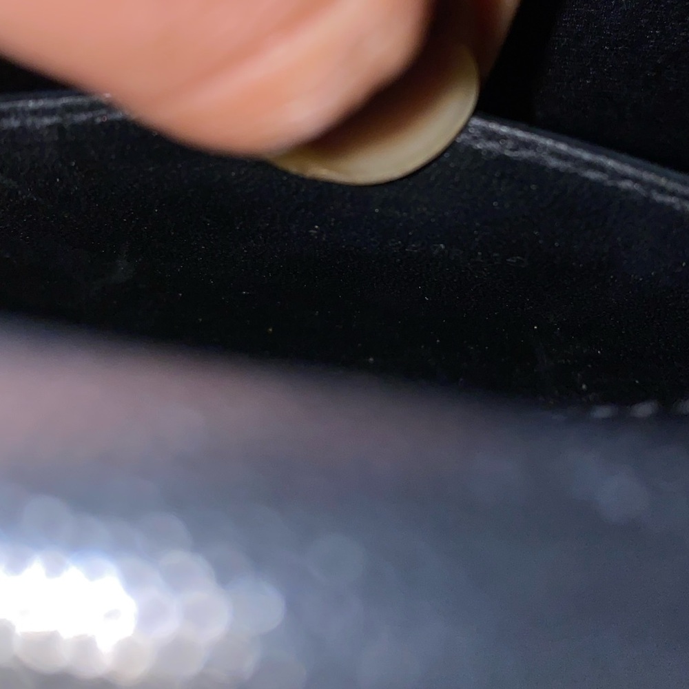 YSL Saint Laurent Pebbled Leather Purse - Picture 10 of 14